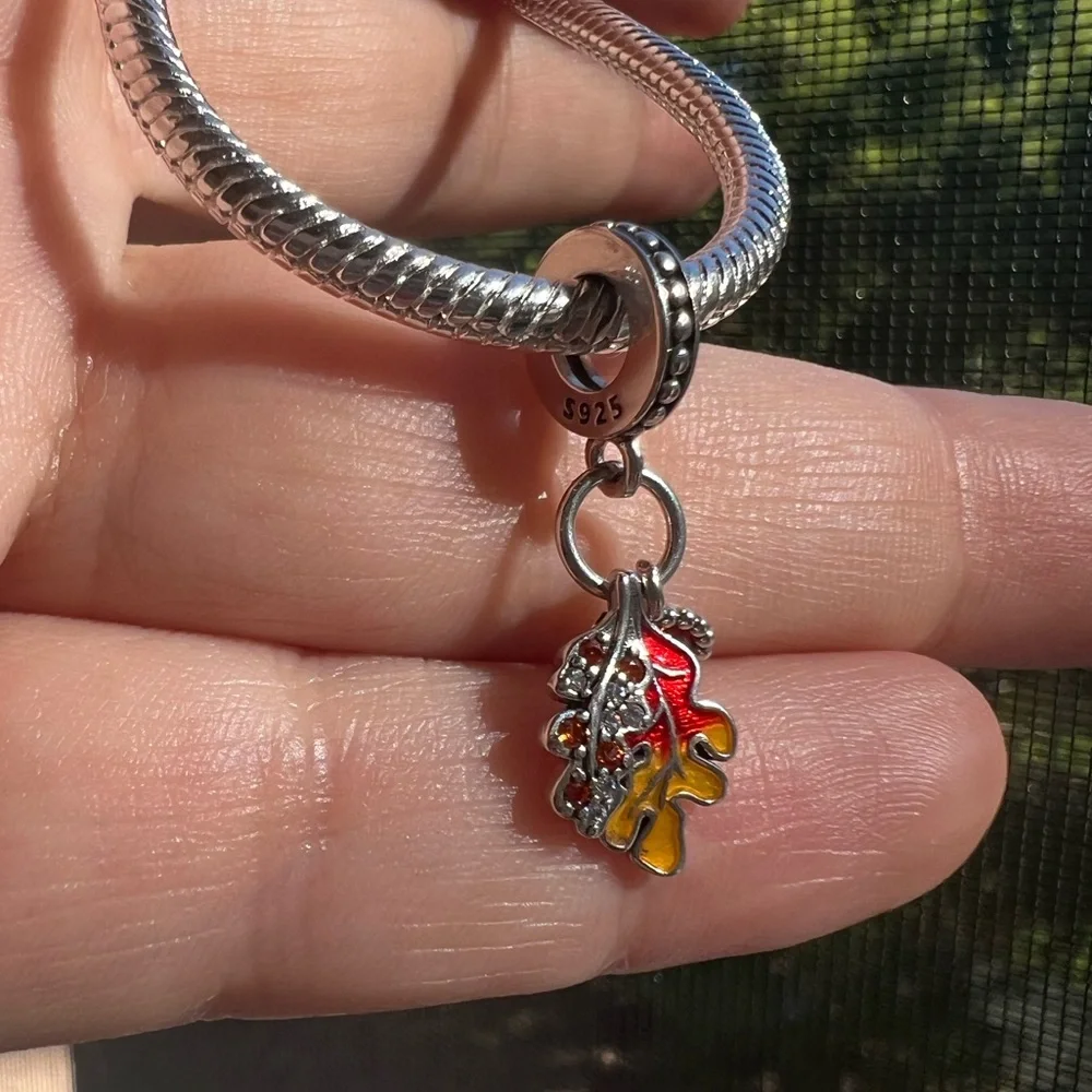Oak Leaf Charm